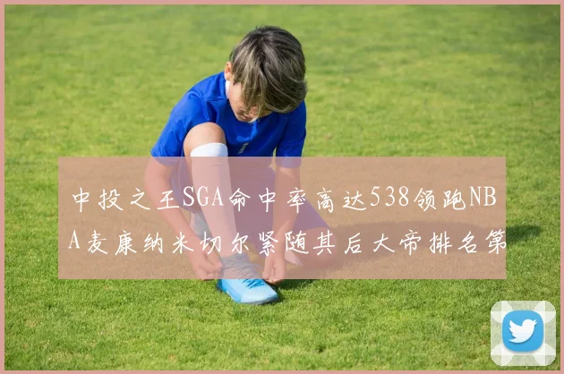 中投之王SGA命中率高达538领跑NBA麦康纳米切尔紧随其后大帝排名第七